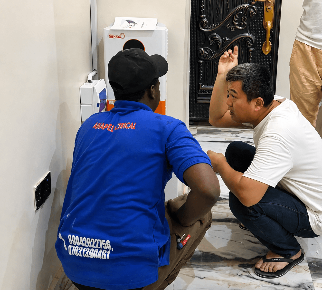 Flagship solar installation